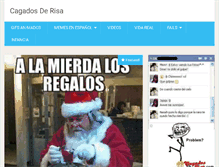 Tablet Screenshot of cagadosderisa.com